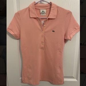Lacoste Polo Size 38, US6 NWT